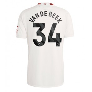 Manchester United Donny van de Beek #34 Tredjetröja 2023-24 Kortärmad